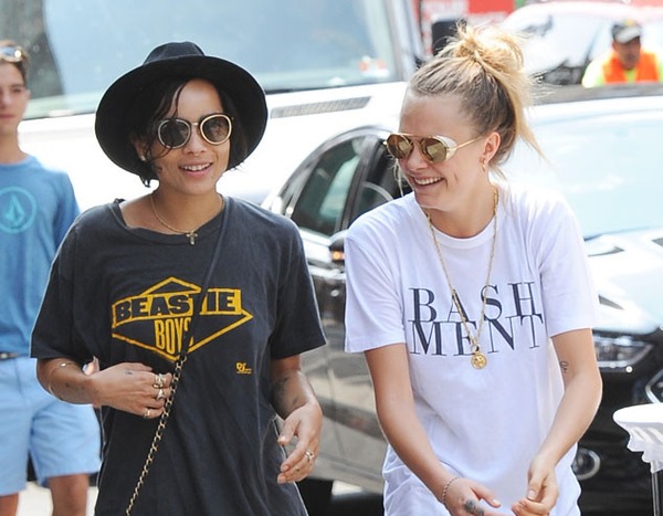 Cara Delevingne & Zoe Kravitz from The Big Picture: Today's Hot Photos